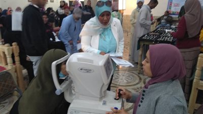 مناظرة 583 حالة بقريتي الترامسة بقنل والدهسة بفرشوط