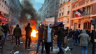 إصابة 30 شرطيا واعتقال 11 شخصا خلال أعمال شغب في باريس