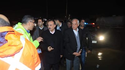 بيان مهم من جهاز ٦أكتوبر بشأن تراكم مياه الأمطار على طريق الواحات