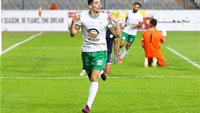 عبد الرحيم دغموم أفضل لاعب فى مباراة أسوان والمصرى