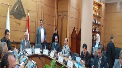 سوسه يترأس اجتماع مجلس جامعة بنها