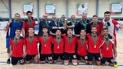فوز منتخب مصر للجامعات بكأس البطولة العربية لكرة الصالات