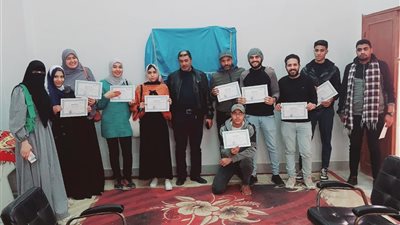 القوى العاملة بمطروح تختتم برنامج تدريبي على صيانة الحاسب الالى