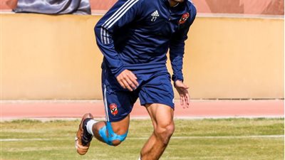 مران الاهلى: طاهر يخضع لتدريبات خاصة