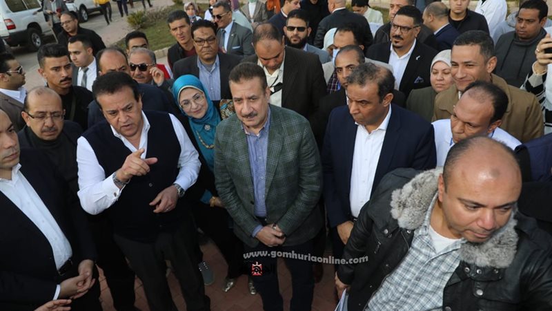 محافظ المنوفية ووزير