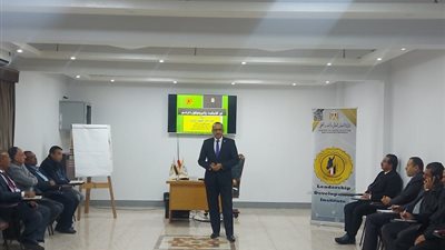 ختام البرنامج التدريبى للمرشحين لمنصب رؤساء المراكز البحثية