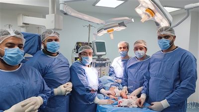 نجاح علاج تشوه وإعوجاج الساقين لطفل العظم الزجاجى بالمنوفية