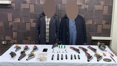 ضبط شخصين لإدارتهما ورشة لتصنيع السلاح في الشرقية