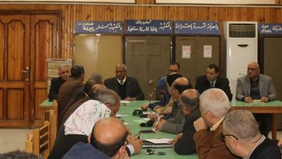 حجازي يؤكد على تأمين حجرات الكنترولات وتكثيف المتابعة الليلية