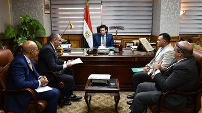 صبحى يبحث مع اتحاد التايكوندو استعدادات استضافة البطولات الدولية