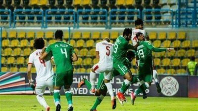 التعادل السلبى يحسم الشوط الاول من مباراة الزمالك والاتحاد
