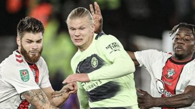 شاهد.. أهداف مباراة مانشستر سيتي وساوثهامبتون في كأس إنجلترا