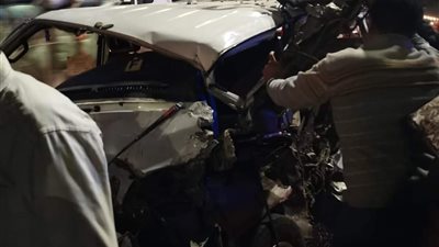 اصابة 9 في اصطدام ميكروباص بسيارة تابعة لمجلس مدينة أجا الدقهلية
