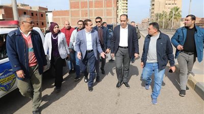 محافظ المنوفية : بدء الصيانة الشاملة بكوبرى الباجور