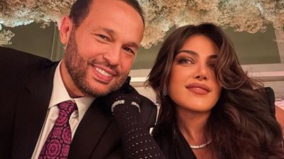 ريهام حجاج تتغزل بزوجها 