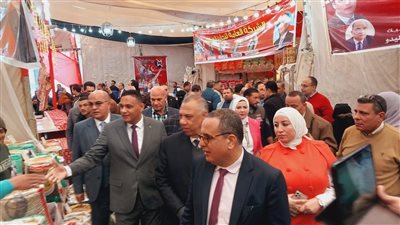 محافظ الدقهلية يفتتح معرض أهلا رمضان باستاد المنصورة