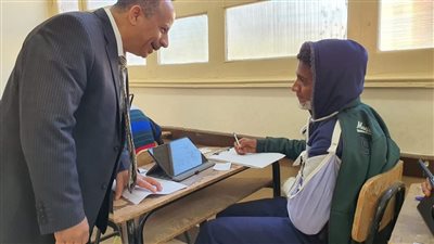 ختام سهل لإمتحانات الأول الإعدادى بالأقصر