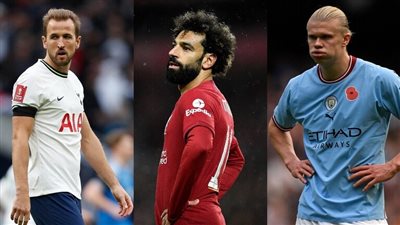 قائمة أفضل هدافي الدوري الإنجليزي.. بعد صيام هالاند وكين وصلاح
