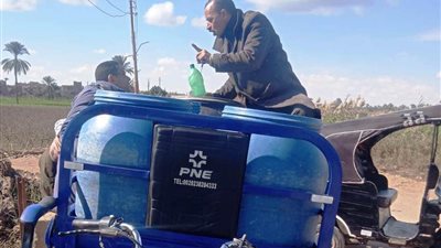 ضبط 350 لترا من الألبان غير صالحة للاستهلاك الآدمي بالفشن