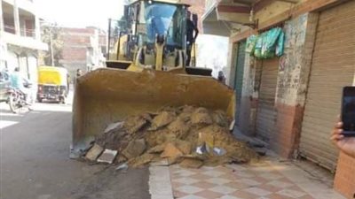 حملات إزالة للتعديات والإشغالات بمراكز ومدن الشرقية