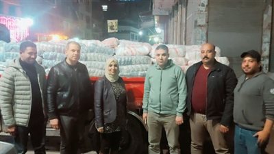 التموين تتحفظ على 100 طن سلع مدعمة قبل بيعها بالسوق السوداء