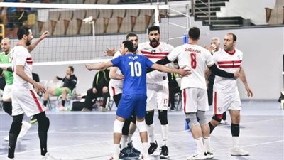 الزمالك يهزم الطيران في دوري الكرة الطائرة بثلاثية نظيفة