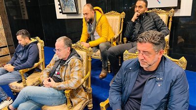 فيتوريا وميكالي يحضران مباراة بيراميدز وفاركو بالدوري