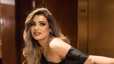 بالأسود.. إطلالة جذابة لـ بتول الحداد فى أحدث ظهور