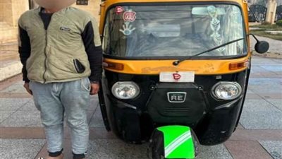 السائق ولع فى سيارة شخص لخلافات بينهما فى القاهرة