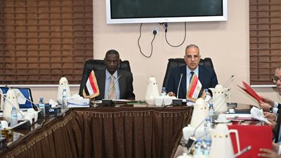 وزيرا الرى المصرى والسودانى يناقشان التعاون في إدارة مورد 