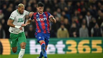 كريستال بالاس يتعادل سلبيا مع نيوكاسل يونايتد بالدوري الإنجليزي