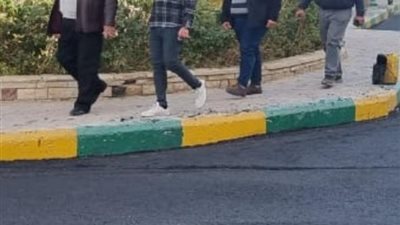رئيس مدينة سفاجا يتفقد أعمال الرصف والتجميل بالشوارع والميادين