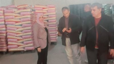 ضبط ٢٥٧ طن سلع غذائية ومواد تموينية و١٧ الف قطعة إكسسوار