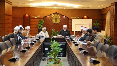 وكيل الأزهر يلتقي وفد وزارة الأوقاف العمانية لبحث التعاون المشترك