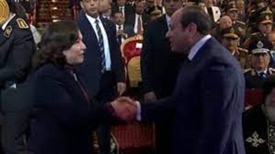 ابنة صلاح ذو الفقار بعد تكريم الرئيس: 