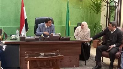 يؤكد على رضا المواطنين والتصدى للتعدي على الاراضي الزراعيه