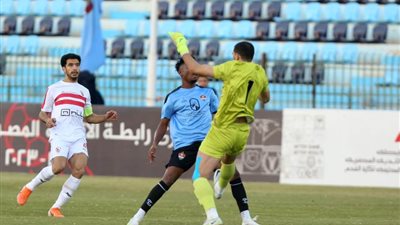 مرور 30 دقيقة.. المحلة يتقدم على الزمالك بهدفين دون رد فى الدورى