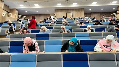 ختام امتحانات الفصل الدراسي الاول بجامعة المنصورة الجديدة