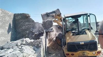 إزالات جديدة للتعديات المخالفة على الأراضى الزراعية بالشرقية