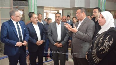 وزير التنمية المحلية يتفقد إنشاء مركز الشبكة الوطنية للطوارئ