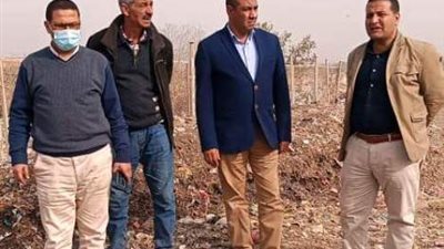 غنيم يتفقد مصنع تدوير القمامة بالمنطقة الصناعية 