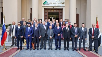 وفد روسي رفيع المستوى يزور نقابة المهندسين