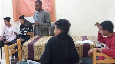 مسابقات ثقافية ومعلوماتية بمركز شباب الزينية قبلى شمال الأقصر
