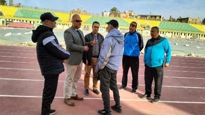 الصبروط يتفقد تدريبات المشروع القومى للموهبة والبطل الأوليمبي
