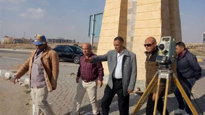 جهاز بدر يكشف عن 22 مشروع فى الطرق وتنسيق المواقع.. بالصور