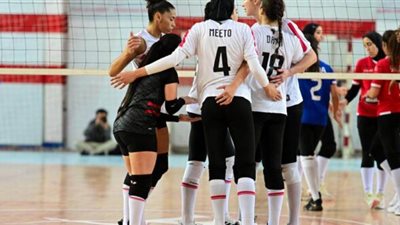 الزمالك يتأهل لربع نهائى كأس مصر لسيدات الطائرة