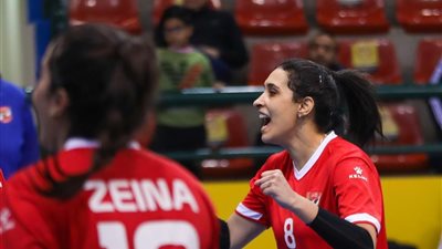 الأهلى يتأهل لربع نهائى كأس مصر لسيدات الطائرة