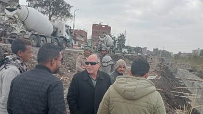 رئيس مدينة الزقازيق يتابع المشروعات التنموية
