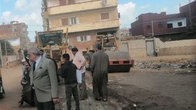 6.5 مليون جنيه لرصف وتطوير الطرق بمركز فاقوس بمحافظة الشرقية