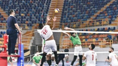 طائرة الزمالك يهزم طلائع الجيش فى بطولة السوبر